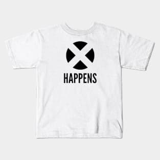 X Happens - Dark Kids T-Shirt